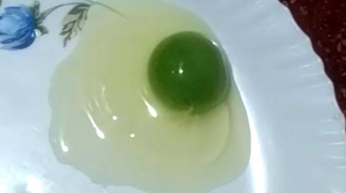 huevos verdes