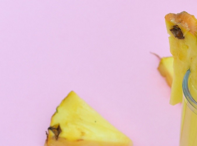 agua cascara de piña