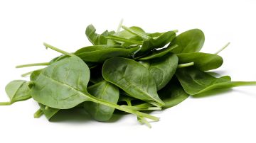 Las verduras de hojas verdes dan fuerza muscular