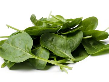 Las verduras de hojas verdes dan fuerza muscular