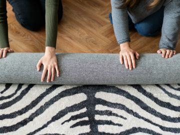 cómo limpiar una alfombra