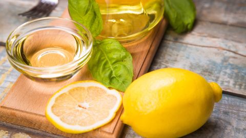 Aceite de oliva y limón
