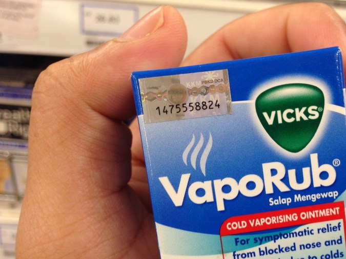 Vicks Vaporub para la fiebre