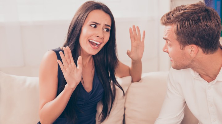 evitar decir discusión pareja