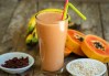 Cómo limpiar el colon con un batido de leche de almendras, papaya y avena