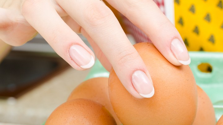 Limpieza de huevo energía negativa