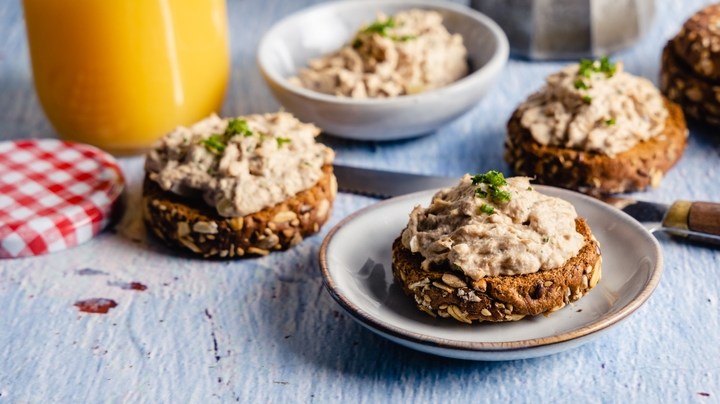 atún vegano con garbanzos