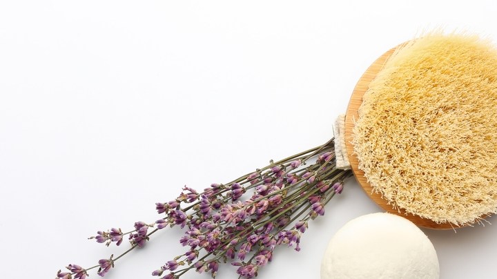 Bomba aromática casera para la ducha