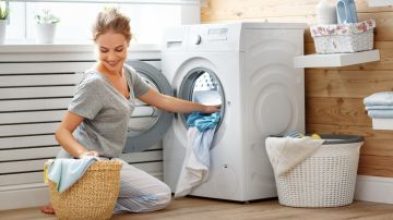 El truco para secar tu ropa en la misma lavadora.