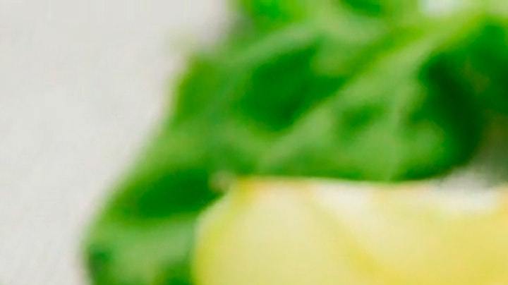 espinaca con leche de soya