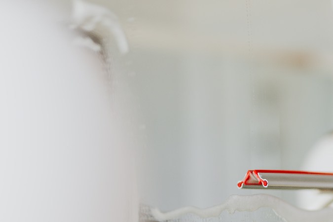 Limpiador de vidrios casero