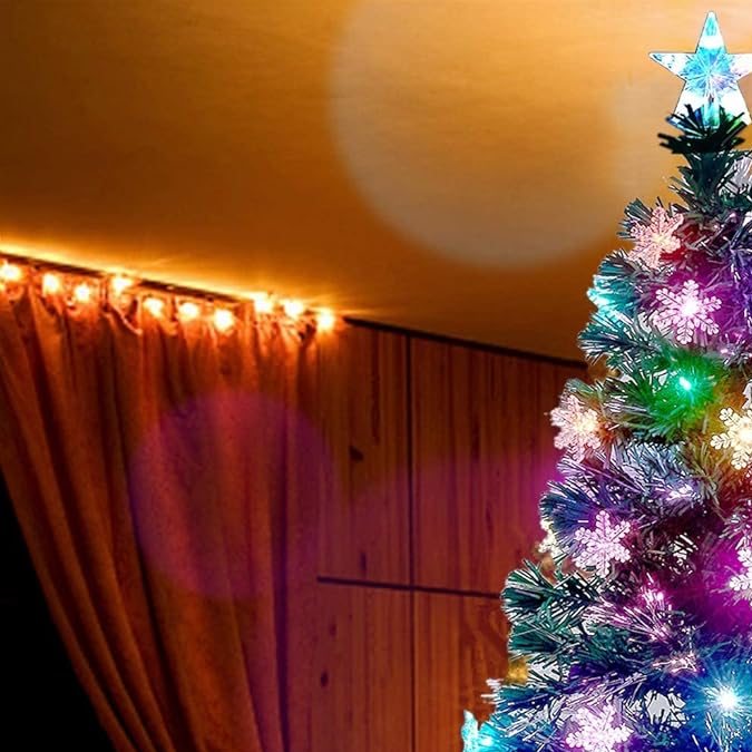  Árbol artificial de Navidad preiluminado de Juegoal